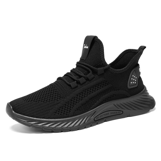 Damen nan nahtloser Flyknit-Comfort-Laufschuh mit elastischem Sockeneinstieg und reaktiver Leichtlaufsohle EB
