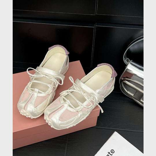 Damen Sneaker mit flexiblem Schnürsystem und atmungsaktivem Obermaterial EB