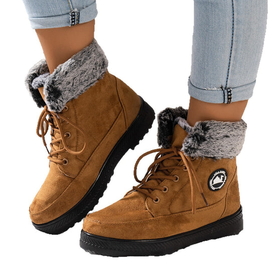 Damen gefütterte Winterstiefel EB
