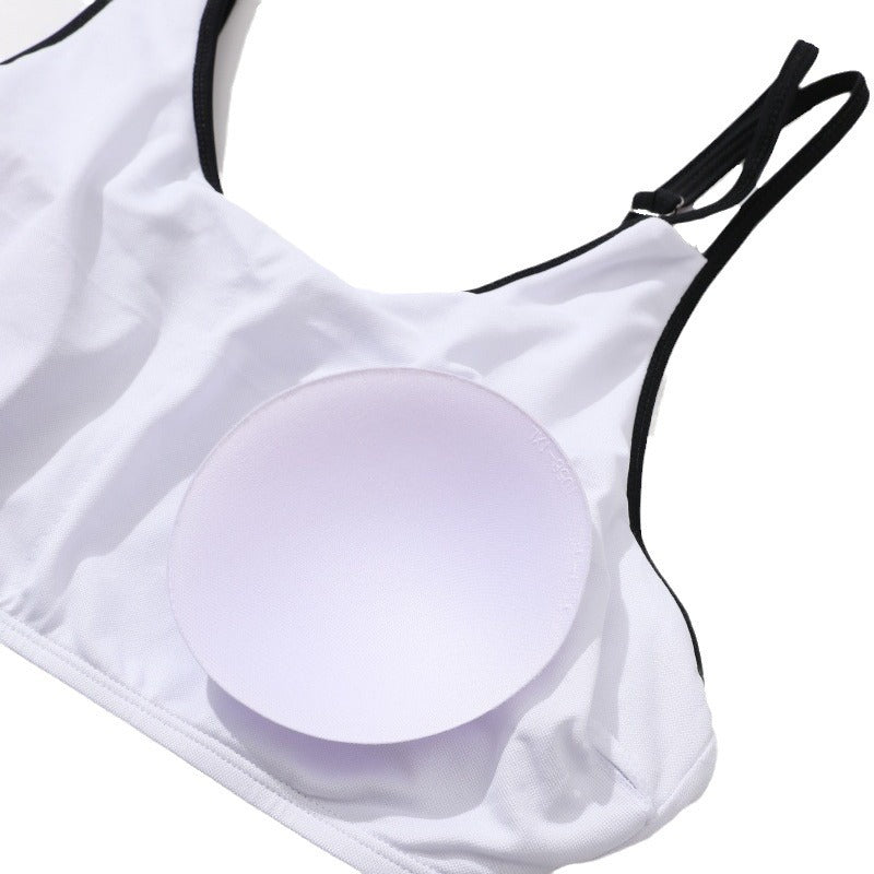 Damen Tankini mit verspieltem Totenkopf-Muster EB