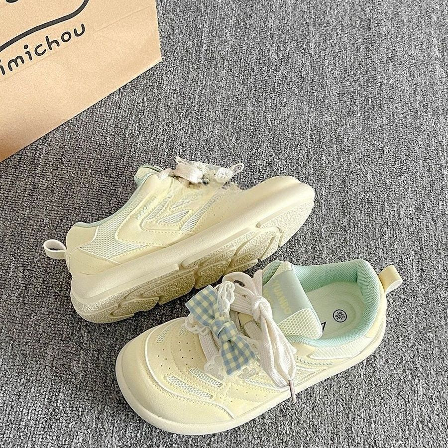 Damen Sportliche Sneakers mit modischem Muster und dämpfender Sohle EB