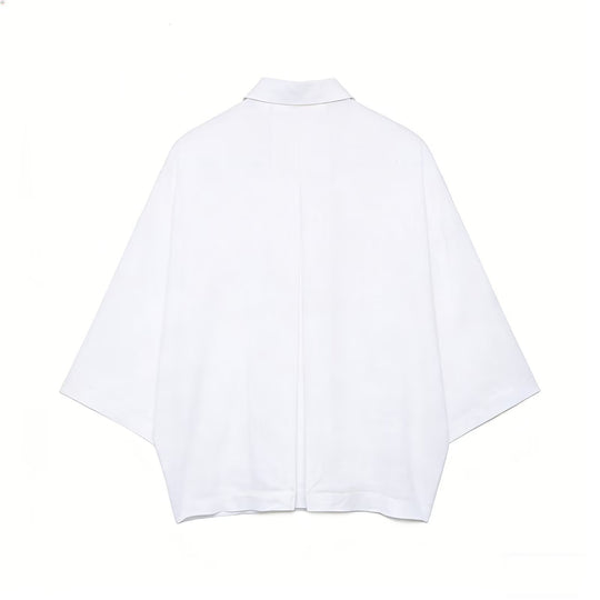 Damen Oversize Hemdbluse aus weichem, atmungsaktivem Material EB