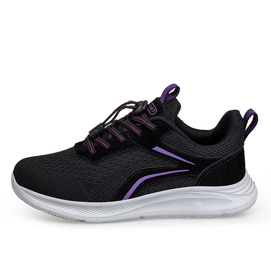 Damen Leichte Mesh-Laufschuhe mit innovativem Schnellschnürsystem EB