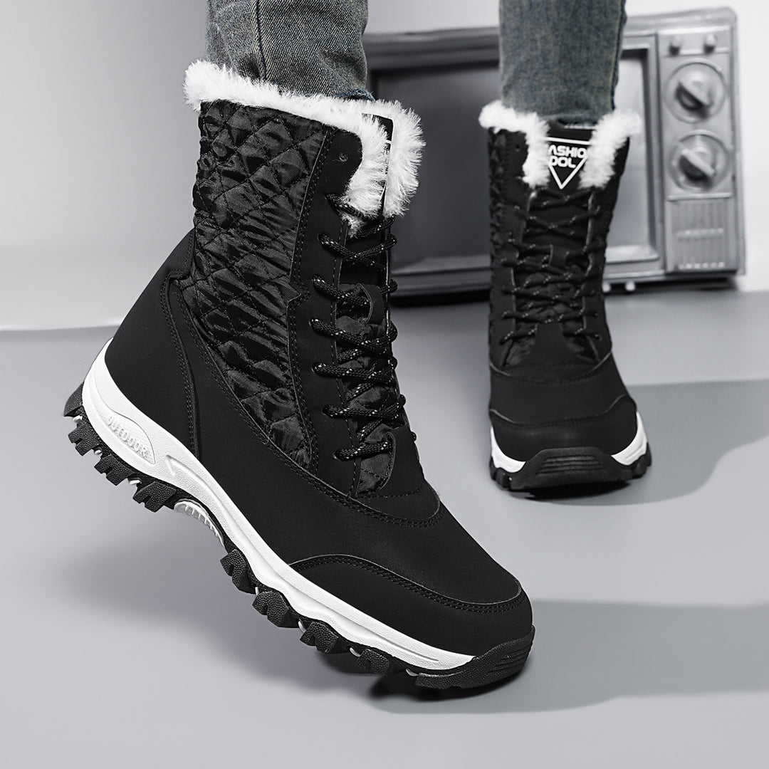 Damen Winterstiefel mit isolierendem Innenfutter und rutschfester Außensohle EB