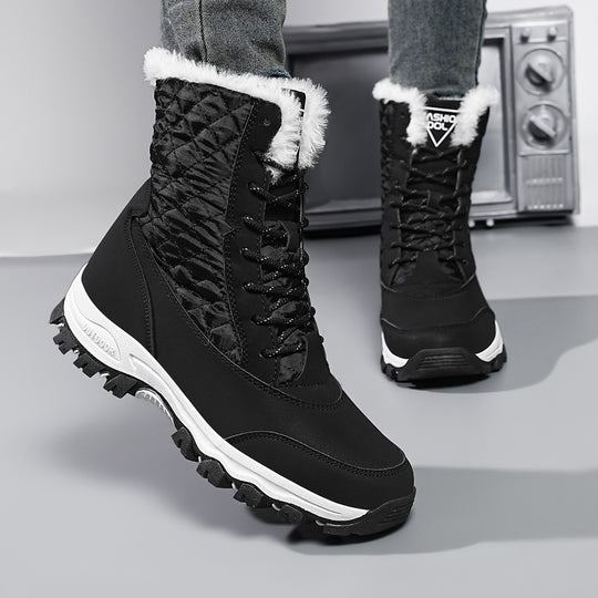 Damen Winterstiefel mit isolierendem Innenfutter und rutschfester Außensohle EB