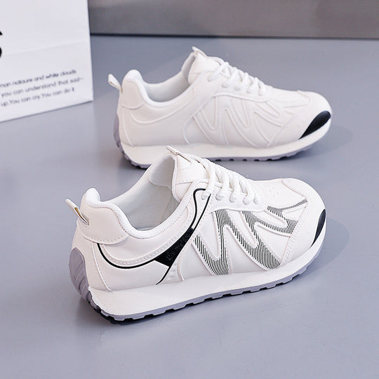 Damen modische Lauf-Sneakers mit rutschfester Sohle und atmungsaktivem Obermaterial EB