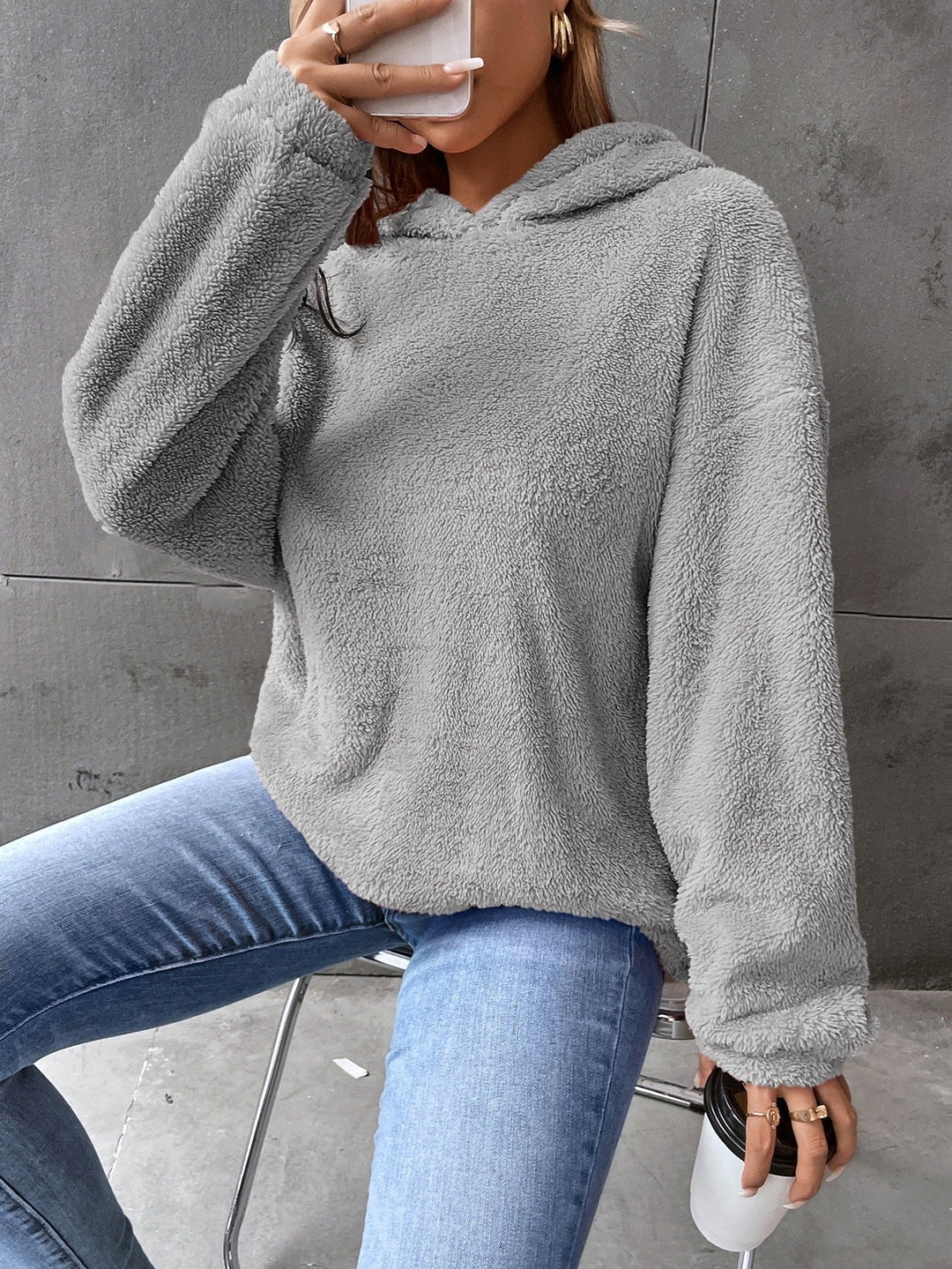 EB | Kapuzen Sweatshirt Fleece