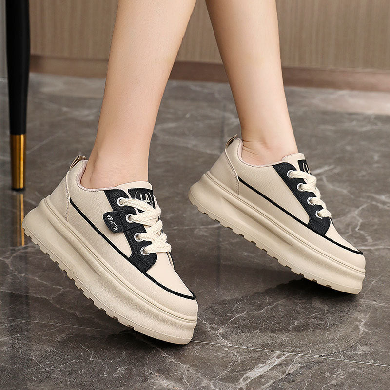 Damen Chunky Sneaker mit modischem Mehrfarbendesign und komfortabler Dämpfung EB