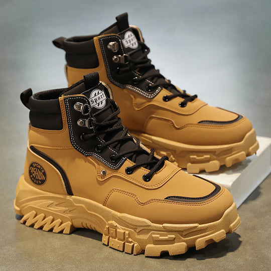 Damen sportliche Wanderschuhe mit rutschfester Profilsohle und verstärktem Knöchelschutz EB