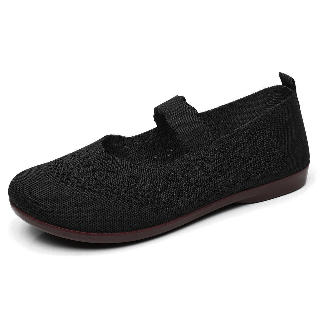 Damen Komfortable Slip-On Ballerinas EB