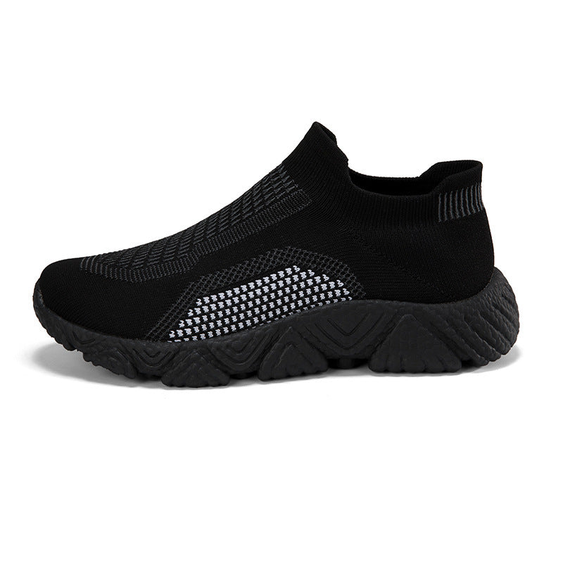 Damen High-Performance Slip-On Sneakers mit atmungsaktivem Design und flexibler Laufsohle EB