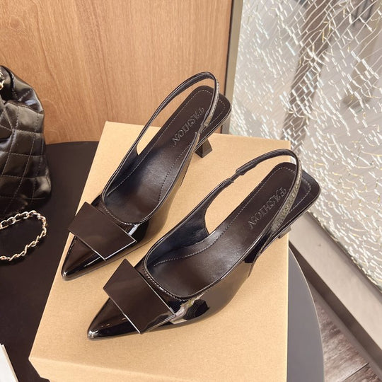Damen Slingback-High Heels mit elegantem Verschluss und modernem Design EB