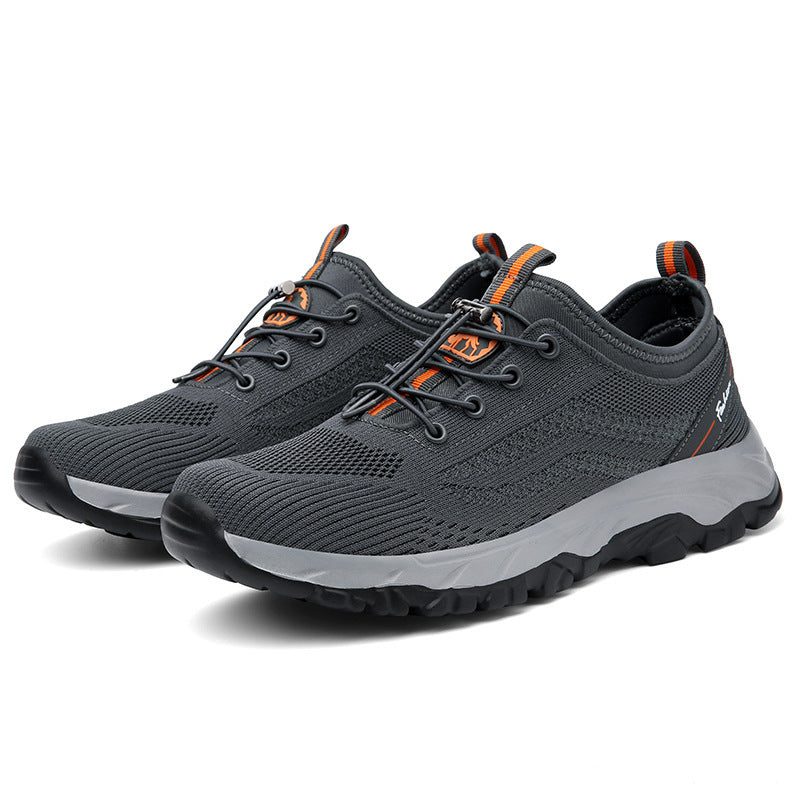 Damen Outdoor-Sport-Sneaker mit innovativem Schnellschnürsystem und atmungsaktiver Mesh-Oberfläche EB