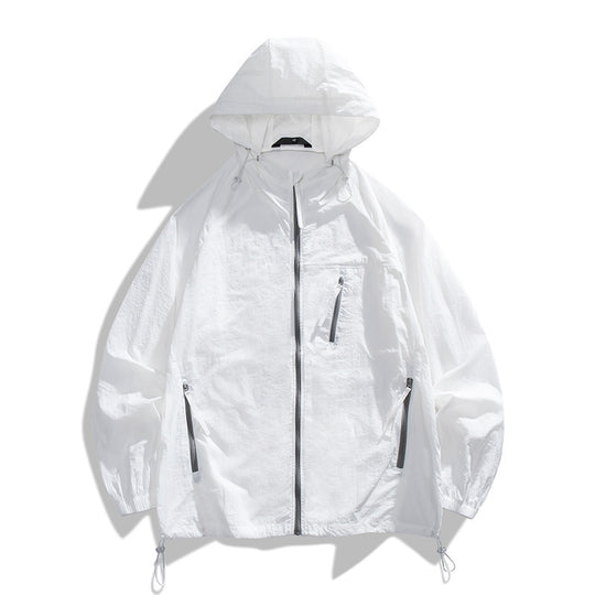 Herren leichtgewichtige Windjacke mit praktischen Taschen und atmungsaktiven Eigenschaften EB