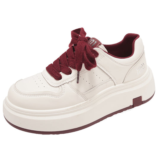 Damen Plateau Sneakers mit ergonomischer Dämpfung und sportlichem Design EB