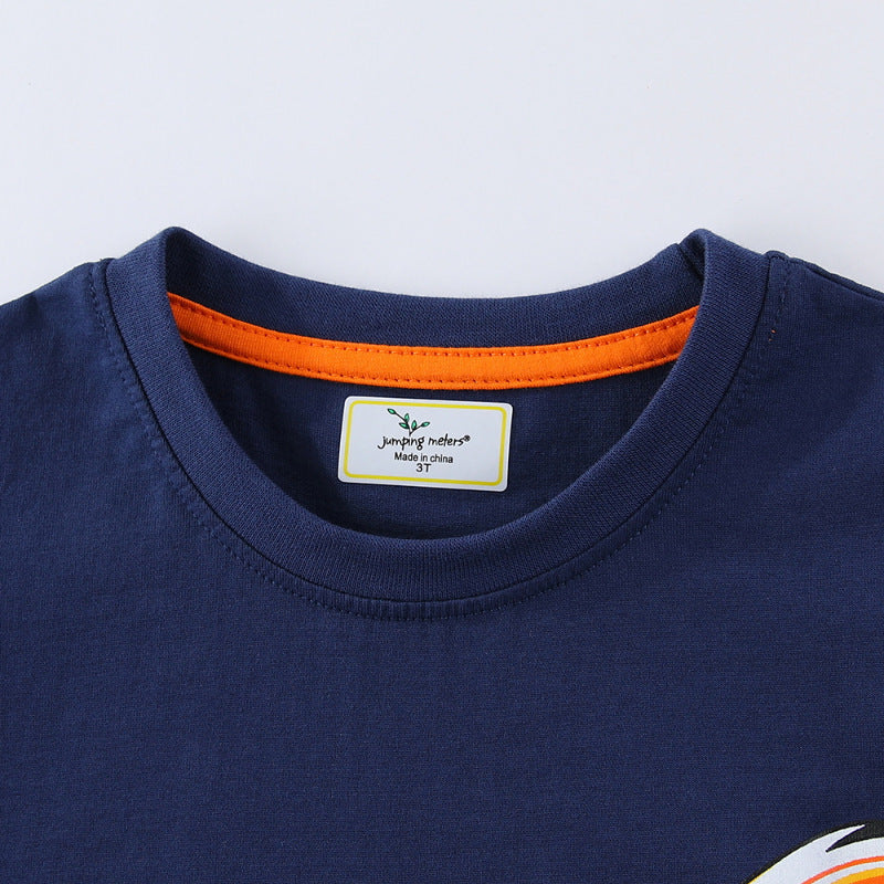Jungen T-Shirt mit aufregendem Fahrzeug-Design EB