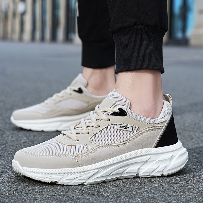 Herren Sportliche Sneakers mit dämpfender Sohle und atmungsaktiver Mesh-Oberfläche EB