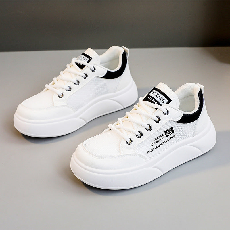 Damen Sportliche Sneakers mit atmungsaktiver Oberflächenstruktur und komfortablem Dämpfungssystem EB