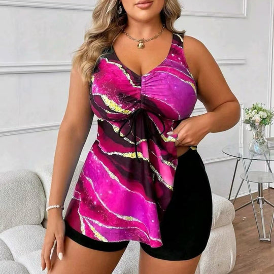 Damen Badebluse mit Shorts EB