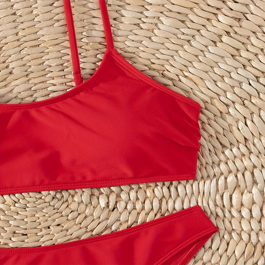Damen Bikiniset mit verstellbaren Spaghetti-Trägern EB