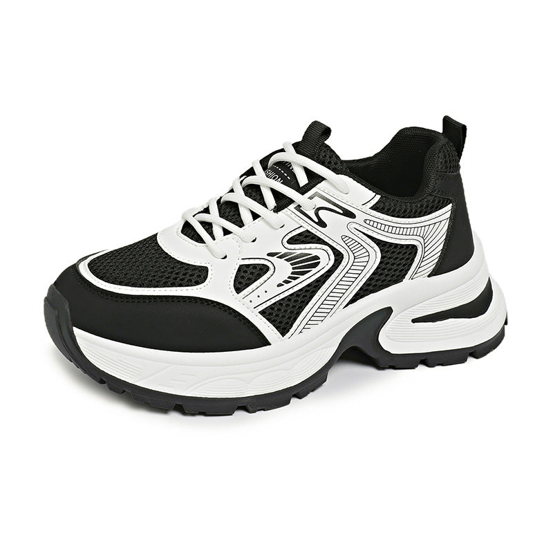 Damen atmungsaktive Sport Sneakers mit dämpfender Sohle und rutschfestem Profil EB