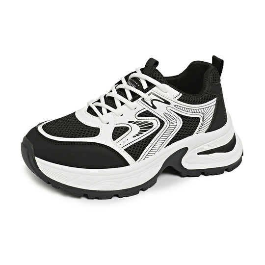 Damen atmungsaktive Sport Sneakers mit dämpfender Sohle und rutschfestem Profil EB