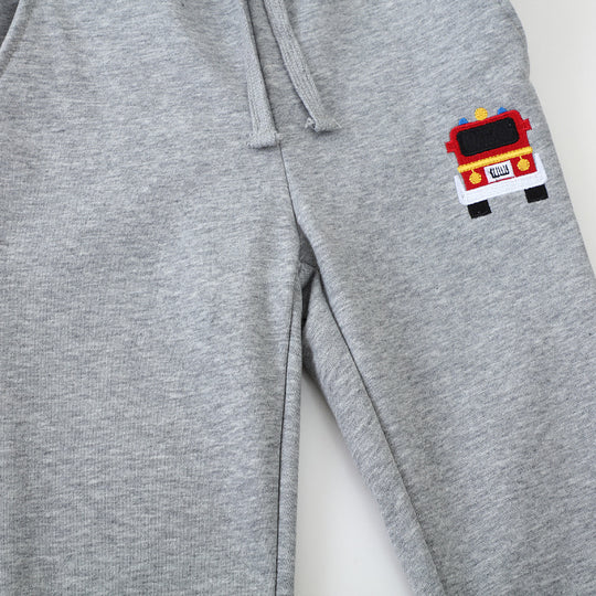 Jungen bequeme Sweatpants mit Feuerwehr-Motiv EB
