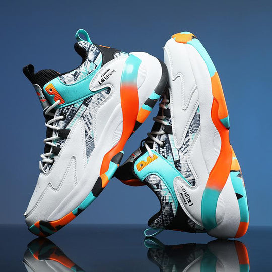 Damen Sportliche Sneaker mit innovativem Designelemente und atmungsaktiver Struktur EB