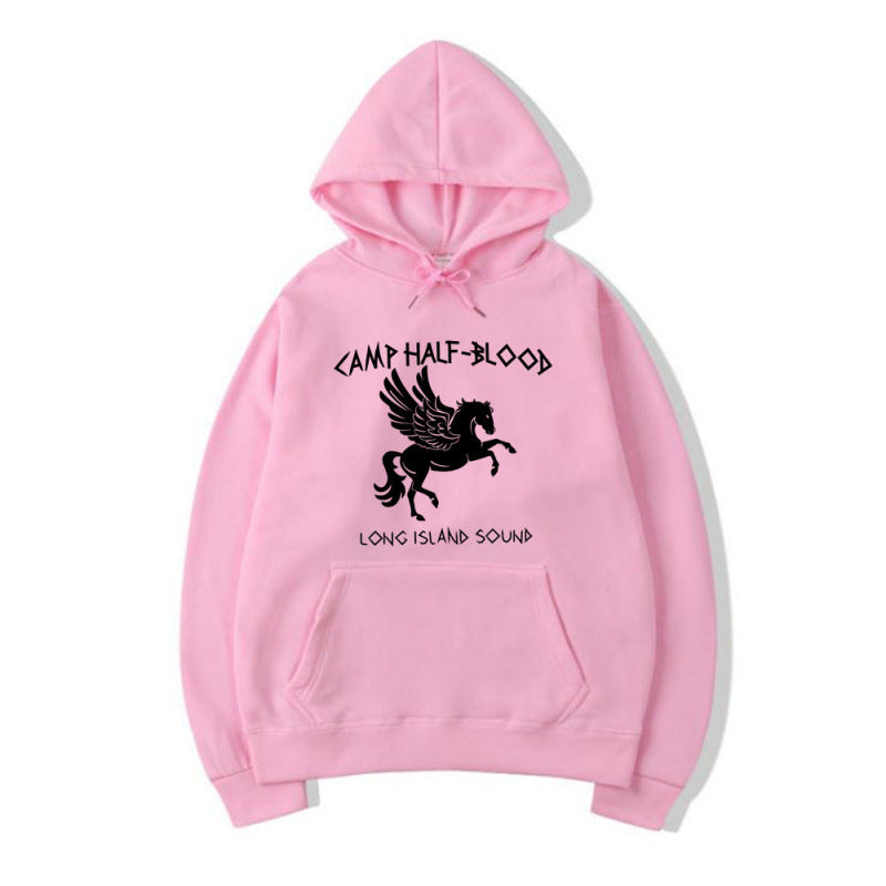 Damen Hoodie mit kreativem Fantasy-Motiv EB