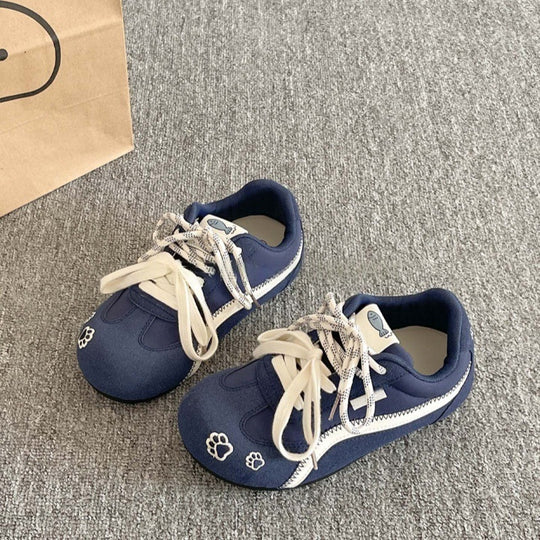 Damen Sportliche Sneakers mit atmungsaktiven Obermaterial und rutschfester Sohle EB