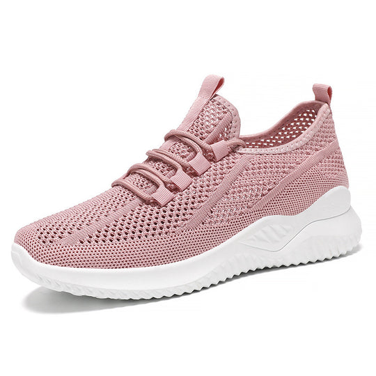 Damen Atmungsaktive Sport-Sneaker mit dreidimensionalem Obermaterial EB