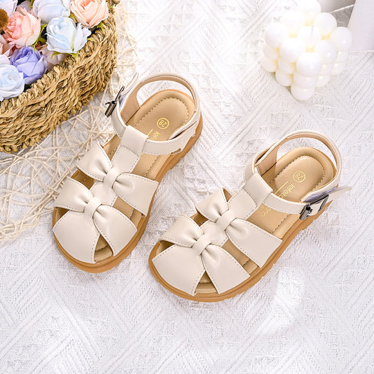 Damen Komfortable Sandalen mit Schleifen EB
