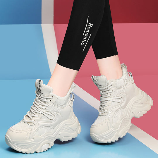 Damen Stabile Sneakers mit hohem Schaft EB