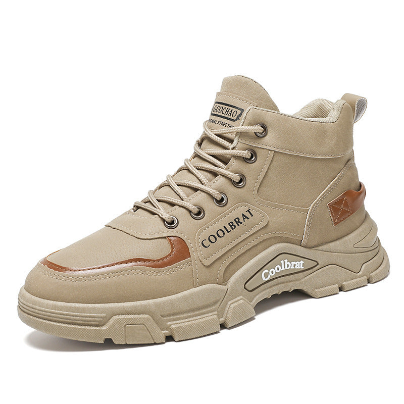 Damen Sportliche High-Top Sneakers mit Wärmeisolierung und rutschfester Sohle EB
