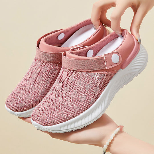 Damen Atmungsaktive Clogs mit flexiblem Tragekomfort EB