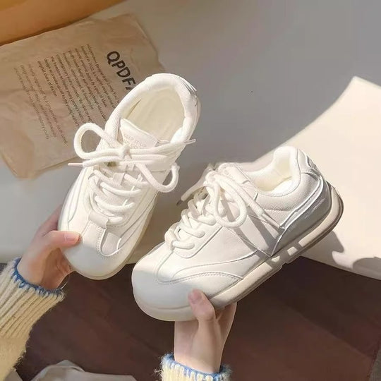 Damen Komfortable Sneakers mit atmungsaktiver Obermaterialstruktur und ergonomischer Dämpfung EB