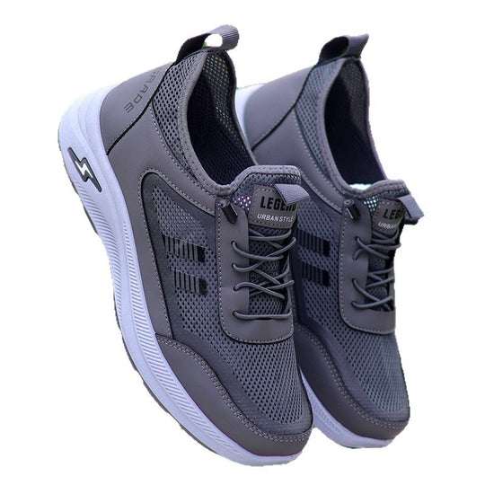 Damen Sportliche Urban Sneakers mit atmungsaktivem Mesh-Obermaterial EB