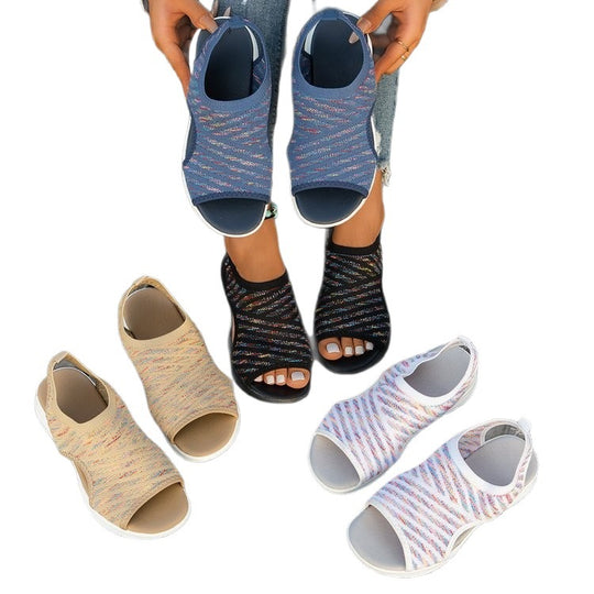 Damen Komfortable und stilvolle Outdoor-Sandalen EB