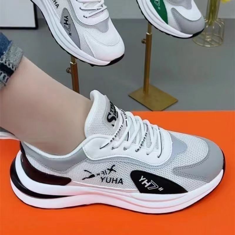 Damen leichte und atmungsaktive Sportschuhe mit flexibler Sohle EB