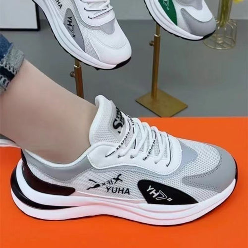 Damen leichte und atmungsaktive Sportschuhe mit flexibler Sohle EB