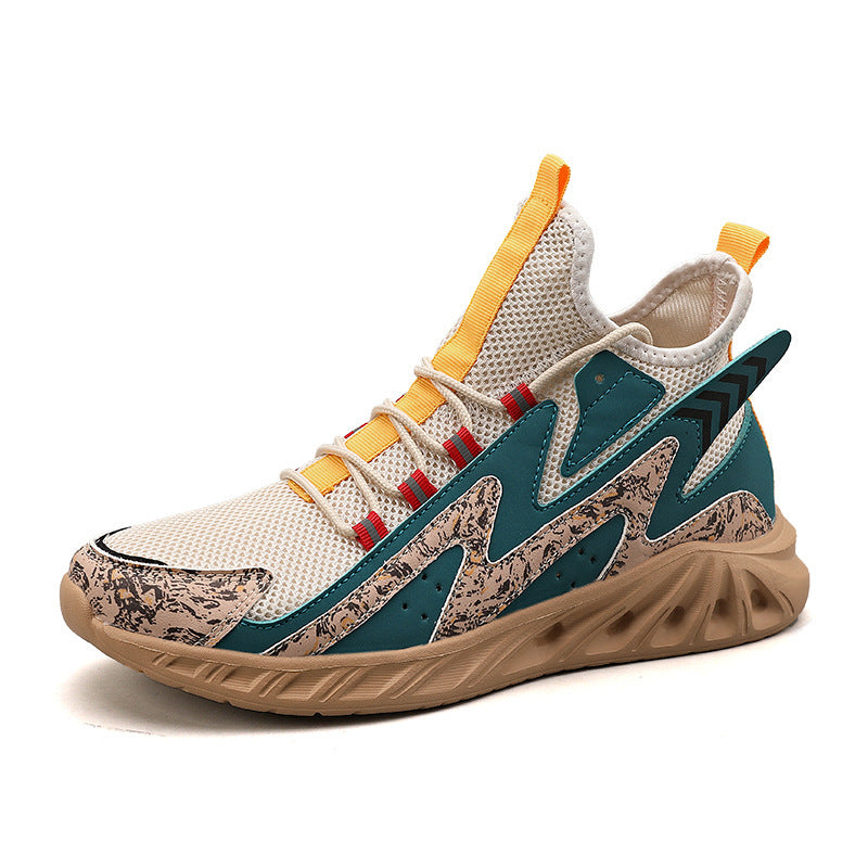 Damen Komfortable und stylische Laufschuhe mit elastischem Strick-Obermaterial EB