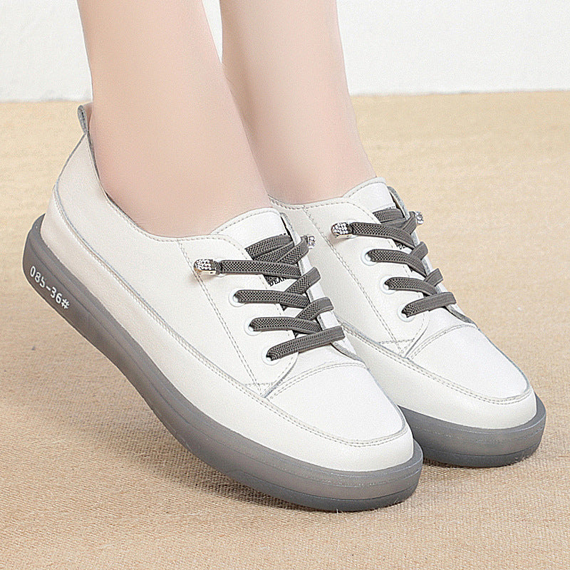 Damen Sportliche Sneaker mit modischem Kontrastdesign und bequemem Fußbett EB