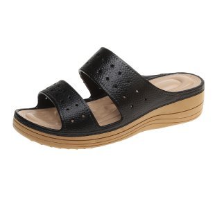 Damen Komfortable Riemchen-Sandalen mit atmungsaktivem Obermaterial EB