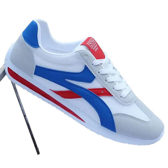 Damen Sportlich-Style Sneakers mit atmungsaktiver Oberflächenstruktur und stabiler Sohle EB