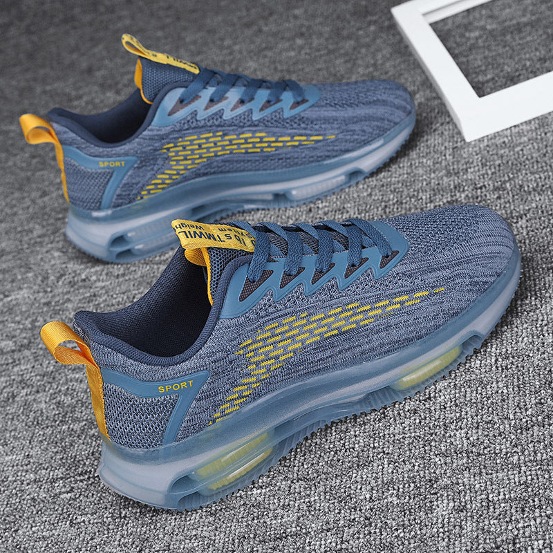 Damen Sportliche Laufschuhe mit atmungsaktivem Mesh-Obermaterial und stoßdämpfendem Air-Sole-System EB
