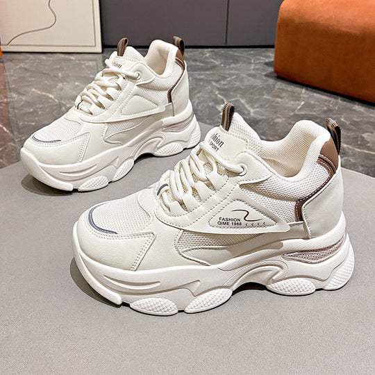 Damen Sportliche Chunky Sneakers mit leichtem Obermaterial und atmungsaktiver Sohle EB