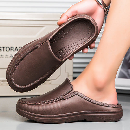 Damen Bequeme Clogs mit rutschfester Sohle und atmungsaktivem Innenfutter EB