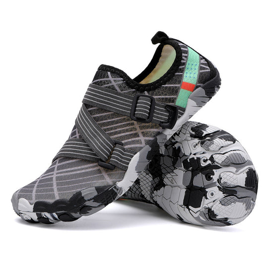 Damen Multifunktionale Aqua-Schuhe mit elastischen Tragegurten und rutschfesten Sohlen EB
