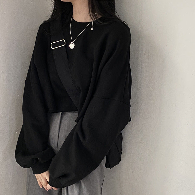 Damen Cropped Sweatshirt EB