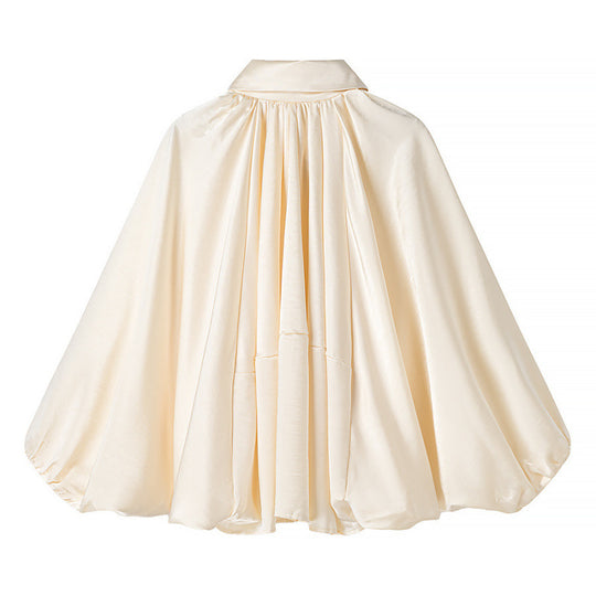 Damen fließende Bluse mit Anlassgarnitur EB
